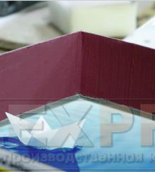 КОРОБ ДЛЯ ДЕМОНСТРАЦИИ ГИДРОИЗОЛЯЦИОННЫХ МАТЕРИАЛОВ